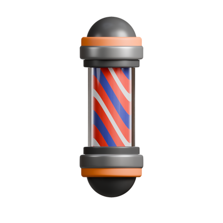 Lámpara de barbero  3D Icon