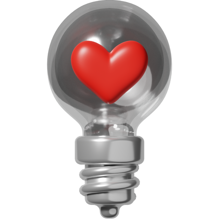Lámpara de amor  3D Icon