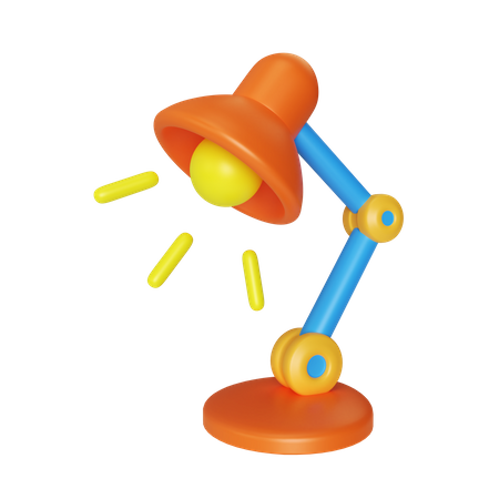 Lámpara de escritorio  3D Icon