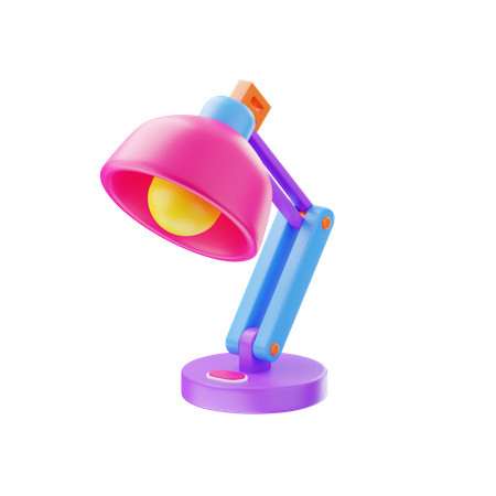 Lámpara de escritorio  3D Icon