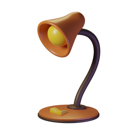 Lámpara de escritorio  3D Icon