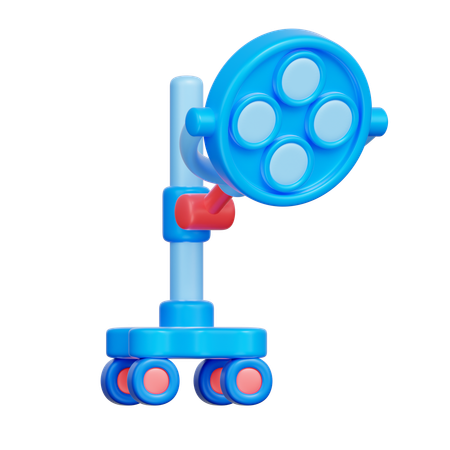 Lámpara de quirófano quirúrgica  3D Icon