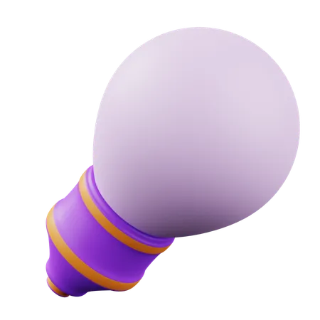 Lámpara de ideas  3D Icon