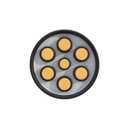 Luz quirúrgica  3D Icon