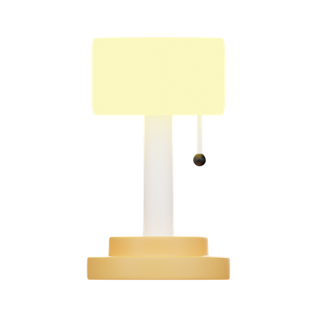 Lampe  3D Icon