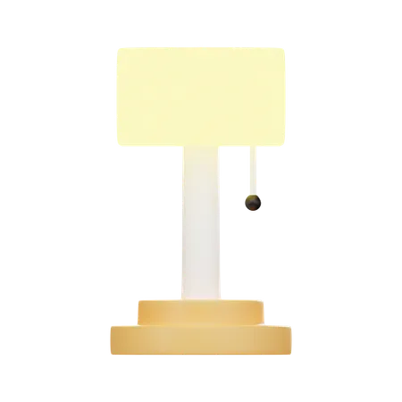 Lampe  3D Icon