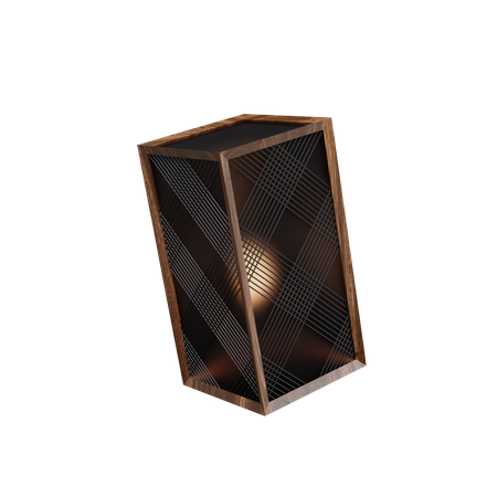 Lampe à croisillons  3D Icon
