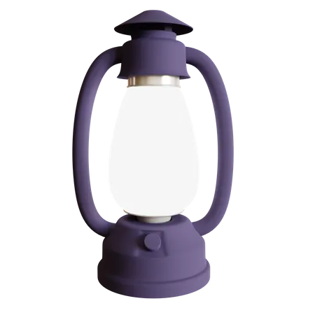 Lanterne à lampe à essence  3D Icon