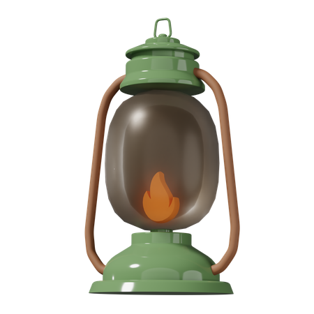 Lampe à huile  3D Icon