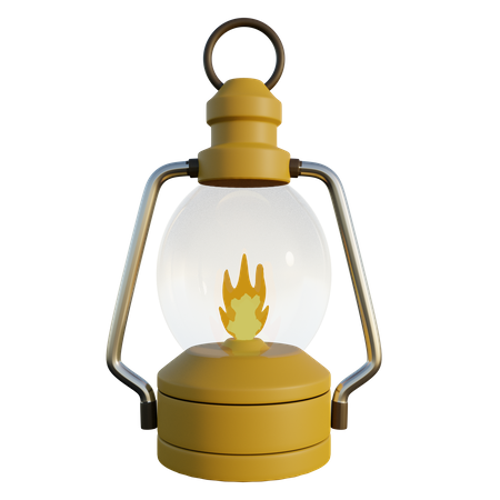 Lampe à huile  3D Icon