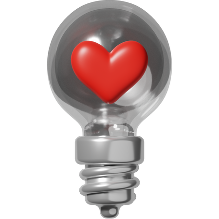 Lampe d'amour  3D Icon