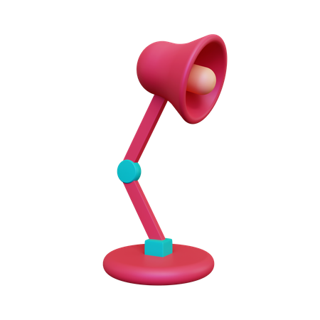 Lampe de bureau  3D Illustration