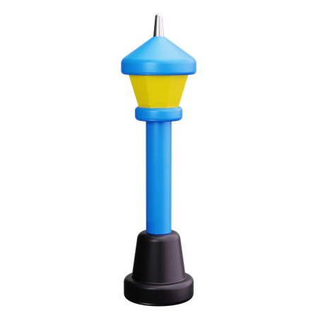 Lampe de jardin  3D Icon