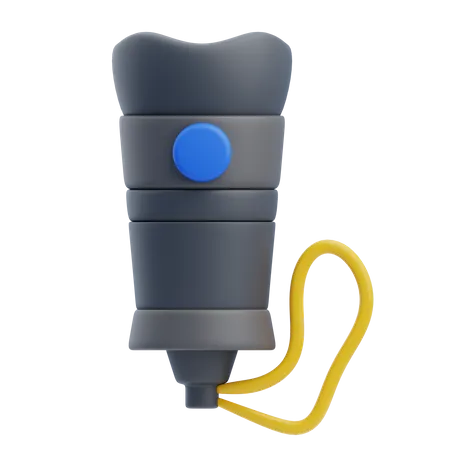 Lampe de poche de police  3D Icon