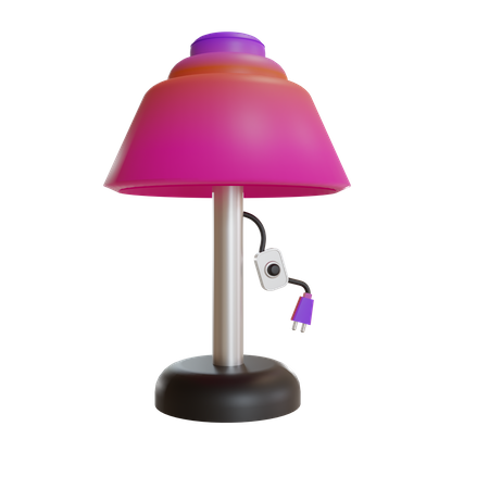 Lampe de nuit  3D Illustration