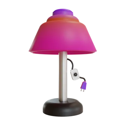 Lampe de nuit  3D Illustration