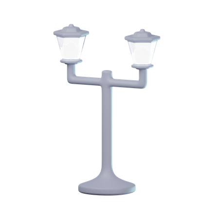 Lampe de parc  3D Icon