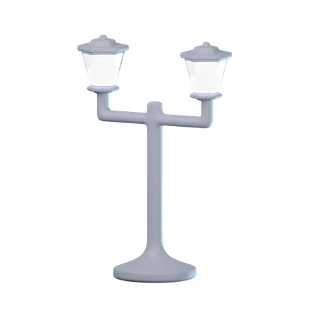 Lampe de parc  3D Icon