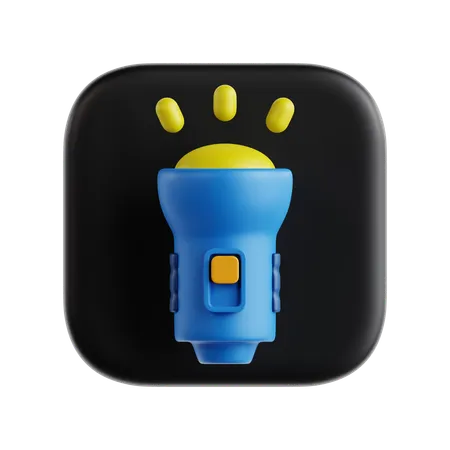 Lampe de poche  3D Icon