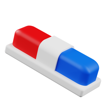 Lampe de police  3D Icon