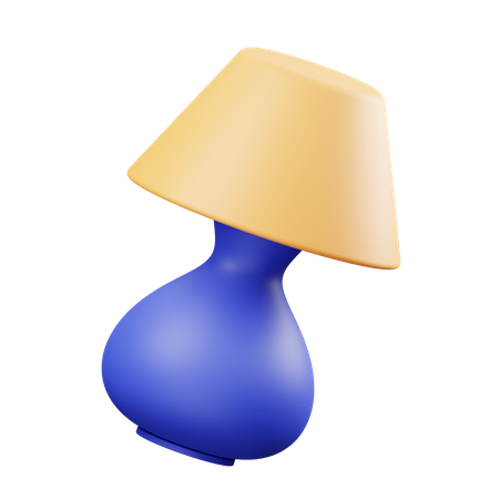 Lampe de table  3D Illustration