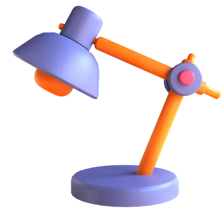 Lampe de table  3D Illustration