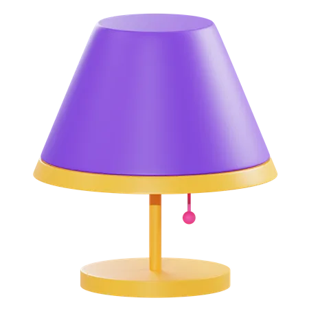 Lampe de table  3D Illustration