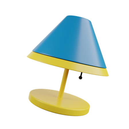 Lampe de table  3D Illustration