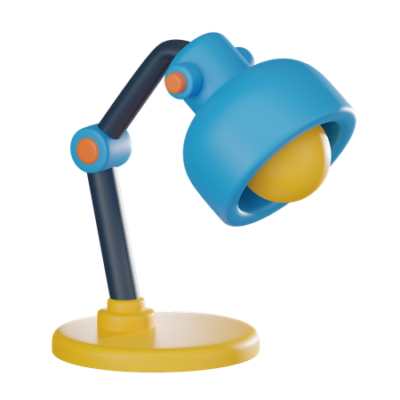 Lampe de table d'étude  3D Icon