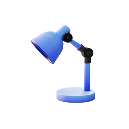 Lampe d'étude  3D Illustration