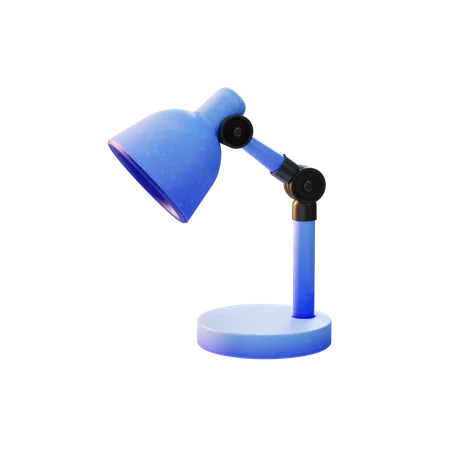 Lampe d'étude  3D Illustration