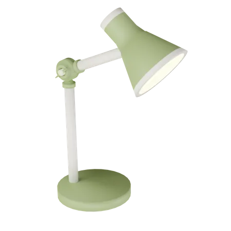 Lampe d'étude  3D Illustration