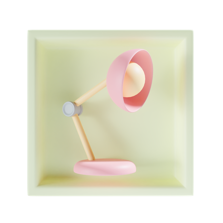 Lampe d'étude  3D Icon