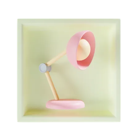 Lampe d'étude  3D Icon