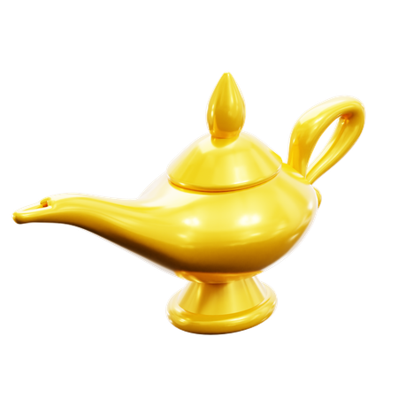 Lampe de genie  3D Icon