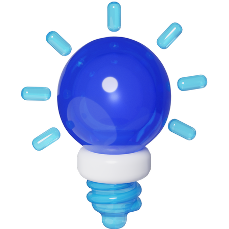 Idée de lampe  3D Icon