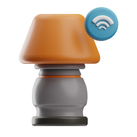 Lampe intelligente  3D Icon