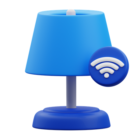 Lampe intelligente  3D Icon