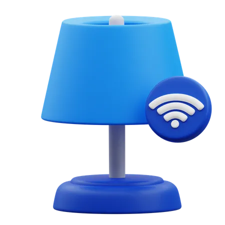 Lampe intelligente  3D Icon