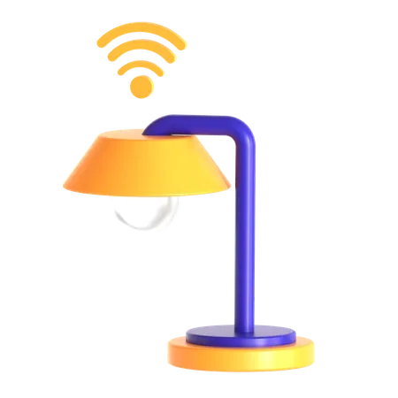 Lampe intelligente  3D Icon