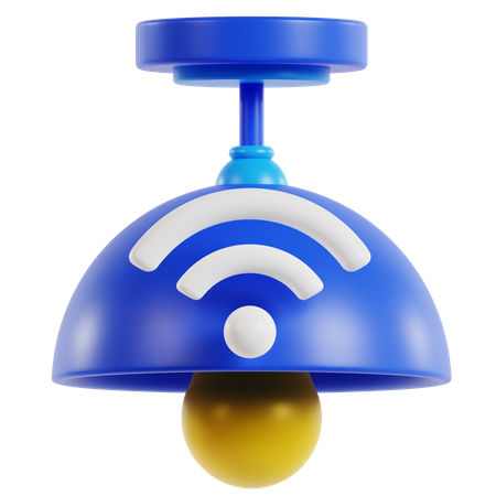 Lampe intelligente  3D Icon