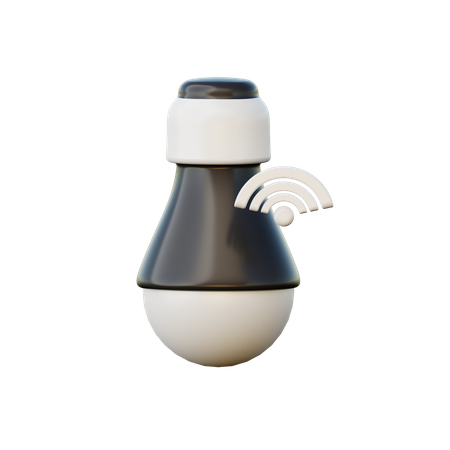 Lampe intelligente  3D Illustration