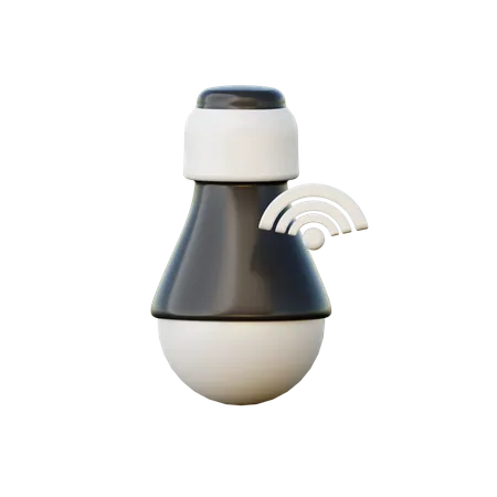 Lampe intelligente  3D Illustration