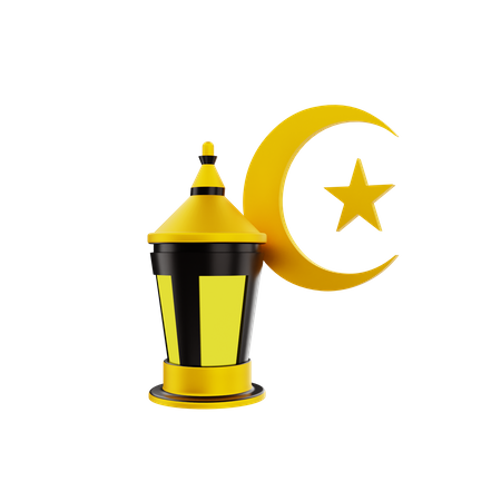 Lampe islamique  3D Icon