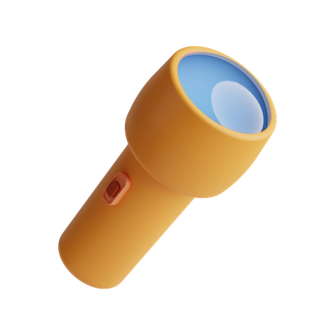 Lampe torche  3D Icon