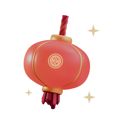 Lampion chino  3D Icon