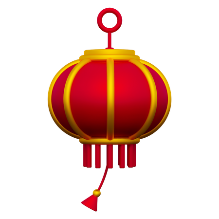 Lampion chino  3D Icon