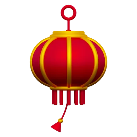 Lampion chino  3D Icon