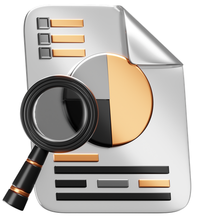 L'analyse des données  3D Icon