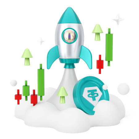 Lançamento de amarração  3D Icon
